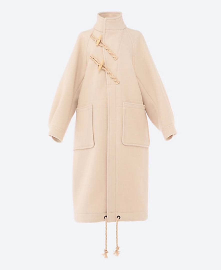 ふーみん　HYKE DUFFLE COAT 23AW