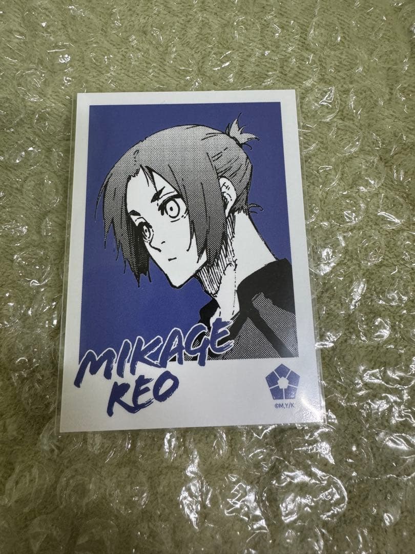 ブルーロック 韓国 pop up 限定 オリジナル 特典 カード 玲王 - メルカリ