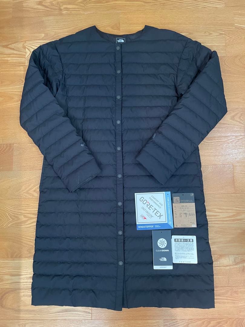 ノースフェイスZEPHER SHELL COAT レディース ブラック M