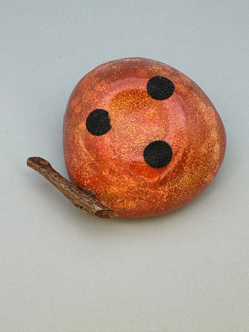 茶道具 香合 川岸充雅 乾漆柘榴