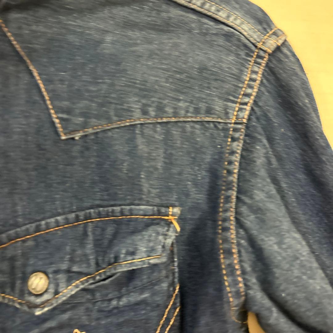 ラングラー 27mwデニムシャツ ファースト 初代復刻 - メルカリ