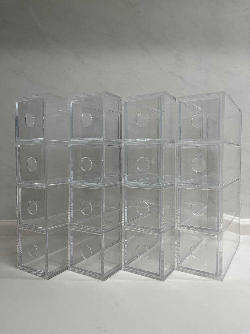 無印良品 アクリルメガネ・小物ケース 4点セット