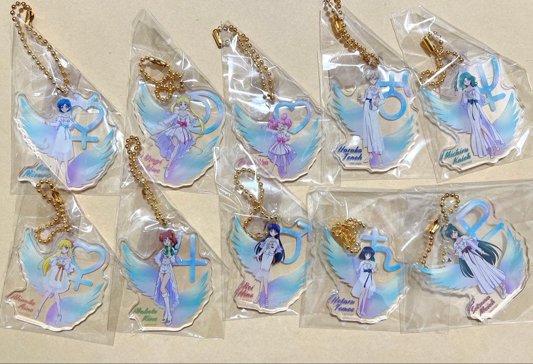 セーラームーン Eternal カフェ アクリル キーホルダー コンプリート