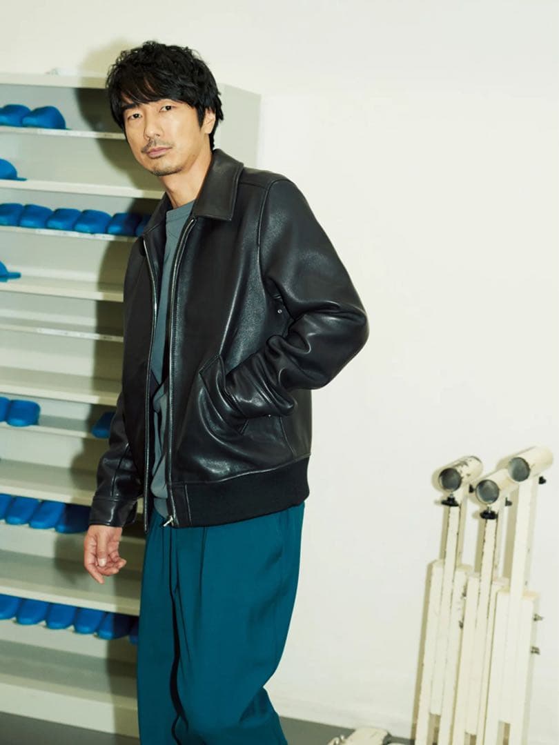 A.P.C. アーペーセー モトブルゾン レザージャケット 革ジャン M