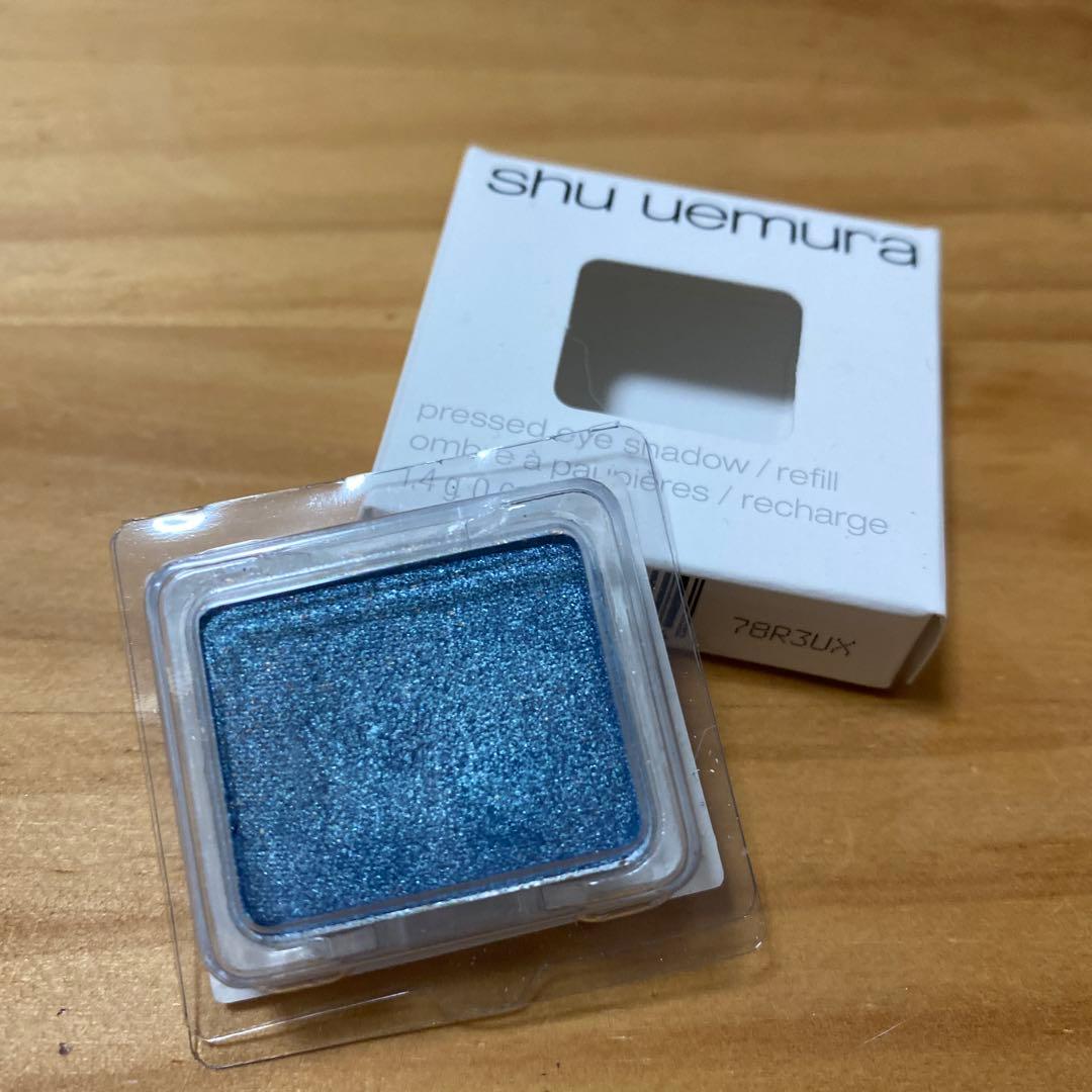 シュウウエムラ プレスドアイシャドーMEソフトブルー665A - メルカリ