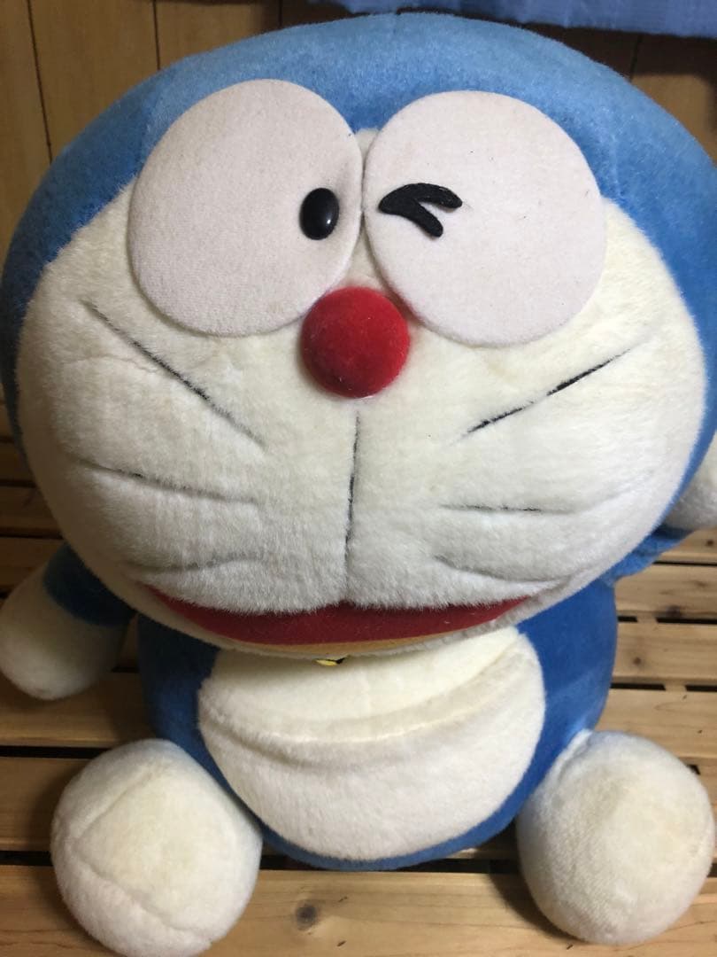 ドラえもん 当時物？1970年表記有り ぬいぐるみ - メルカリ
