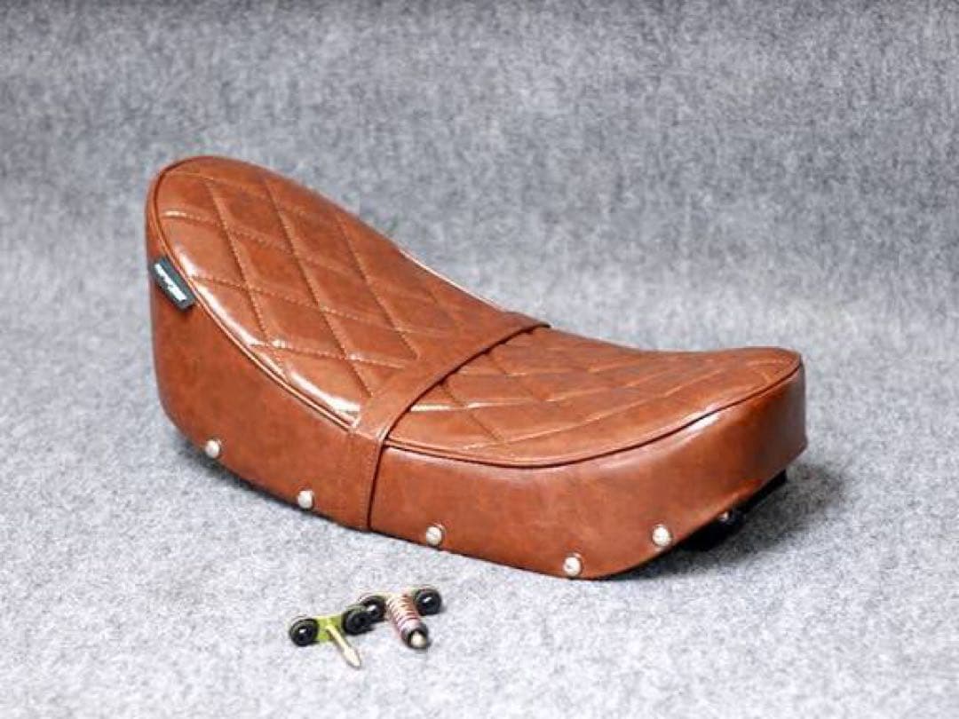 KEP SPEED ホンダ ダックス カスタシート ☆正規販売店☆K-SPEED Seat Super Low With Diamond Pattern For