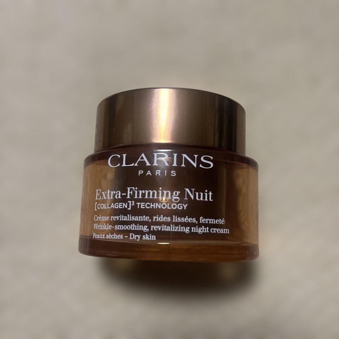 新品未使用 クラランス ファーミングEXナイトクリーム ドライスキン