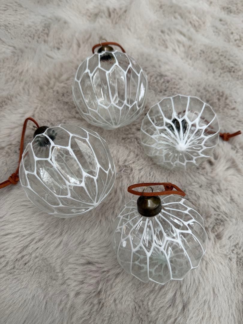 Antry ガラス製 クリスマスオーナメントセット 22個 - メルカリ