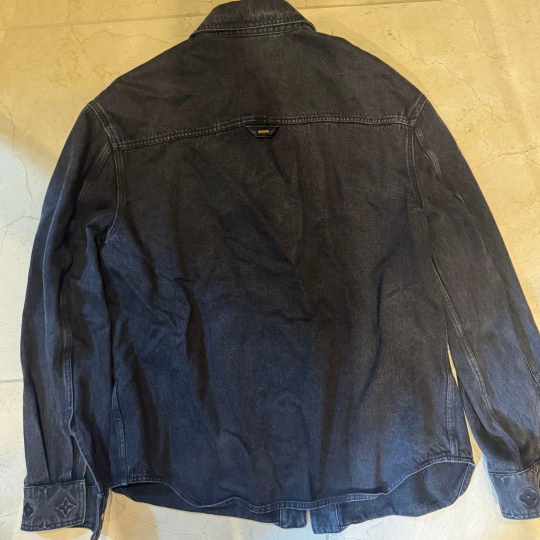 週末値下げ中 Louis Vuitton デニムオーバーシャツ モノグラム