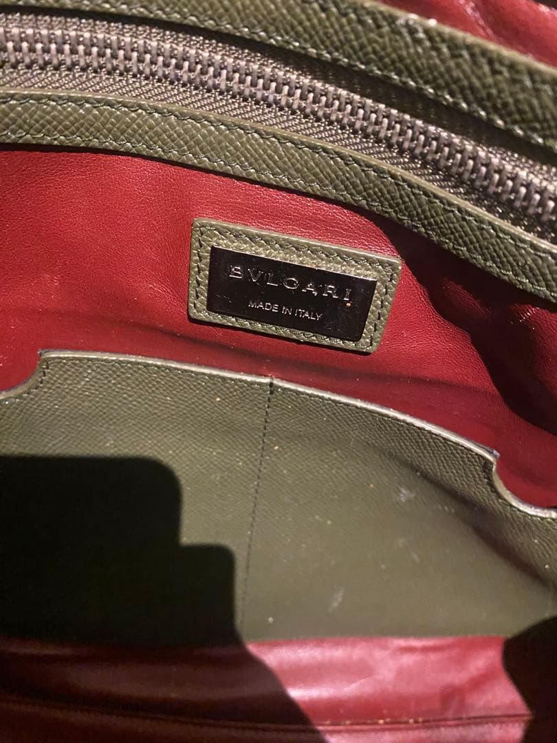 早い者勝ち】BVLGARI MAN ジップトート ブラック