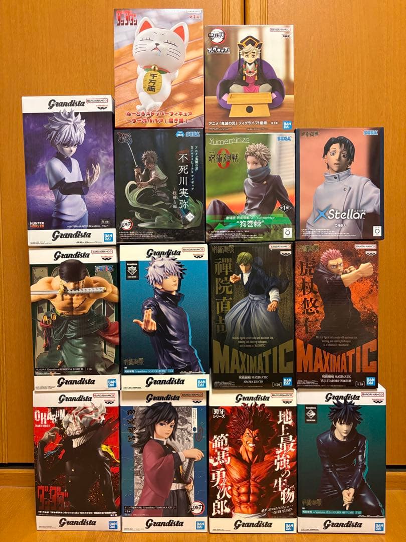 プライズフィギュア　まとめ売り　鬼滅の刃　呪術廻戦　ダンダダン　ワンピース