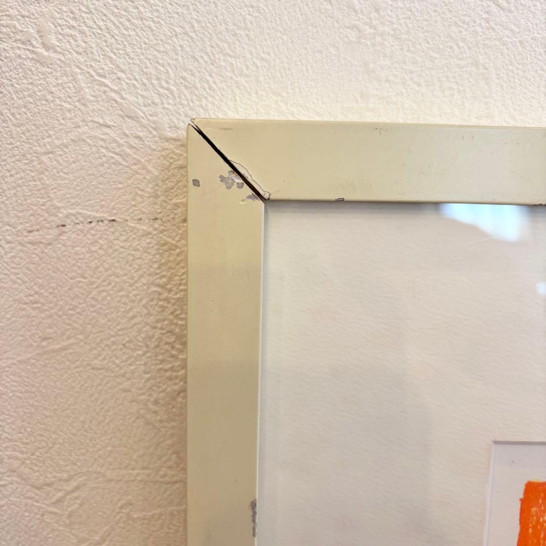 値下げOK】ドゥマルヌ 揺らめく構図 シルクスクリーン 絵画額装 3/100