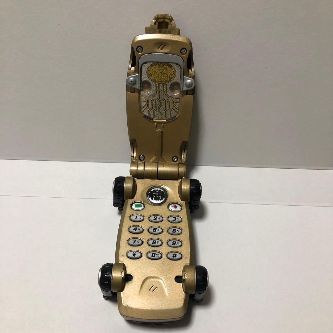 戦隊ヒーロー 百獣戦隊ガオレンジャー 携帯変身Gフォン 説明書付き