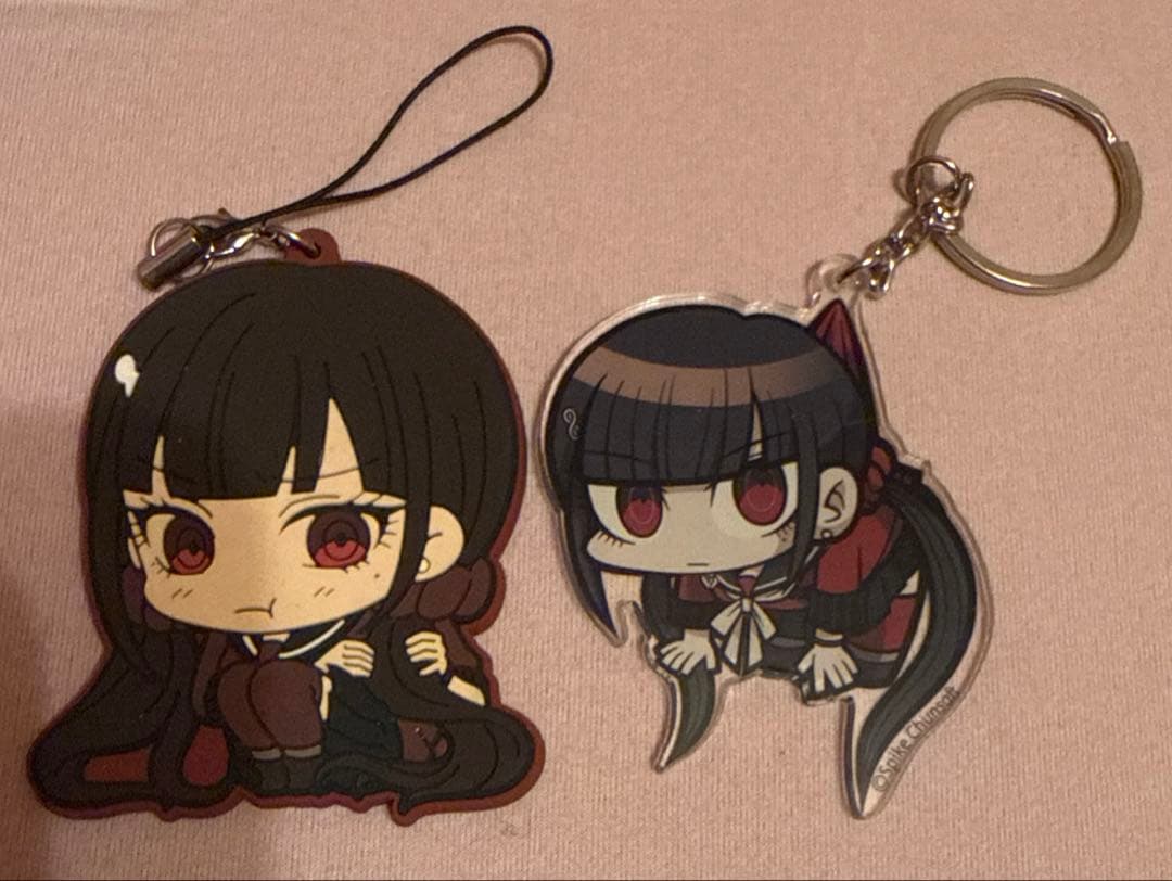 ダンガンロンパ V3 春川魔姫 ラバーストラップ アクリルキーホルダー