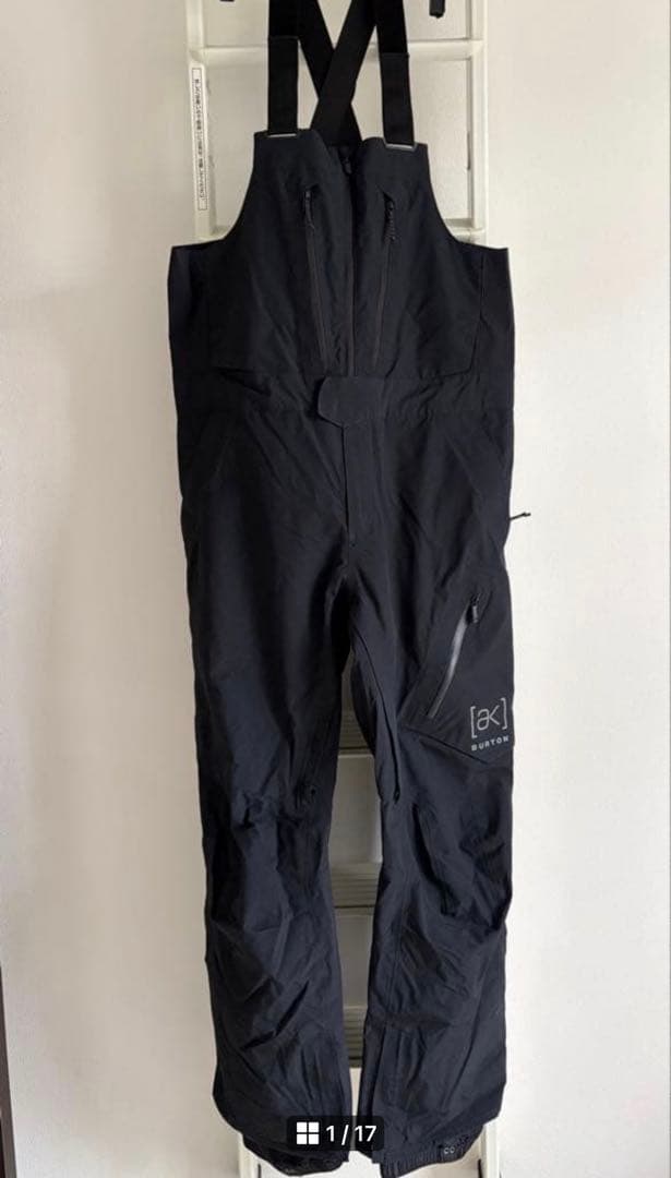 BURTON ak Cyclic Bib GORE-TEX バートンL 黒