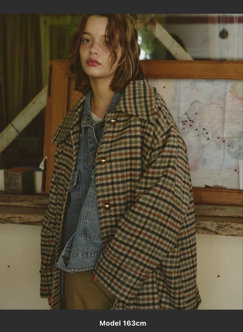 Unitage 金釦ミドルコート 金釦ミドルコート（ステンカラーコート）｜Unitage（ユニテージ）の