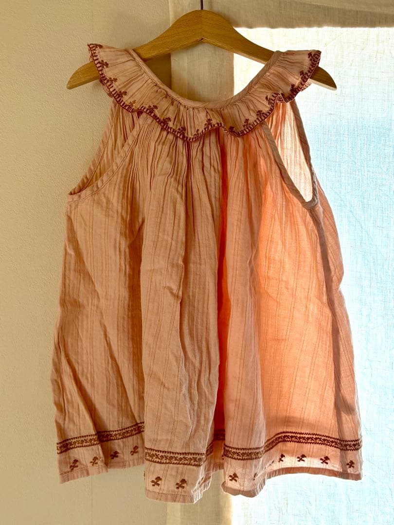 Apolina アポリナ 刺繍 ワンピース2-3y 2020SS - メルカリ