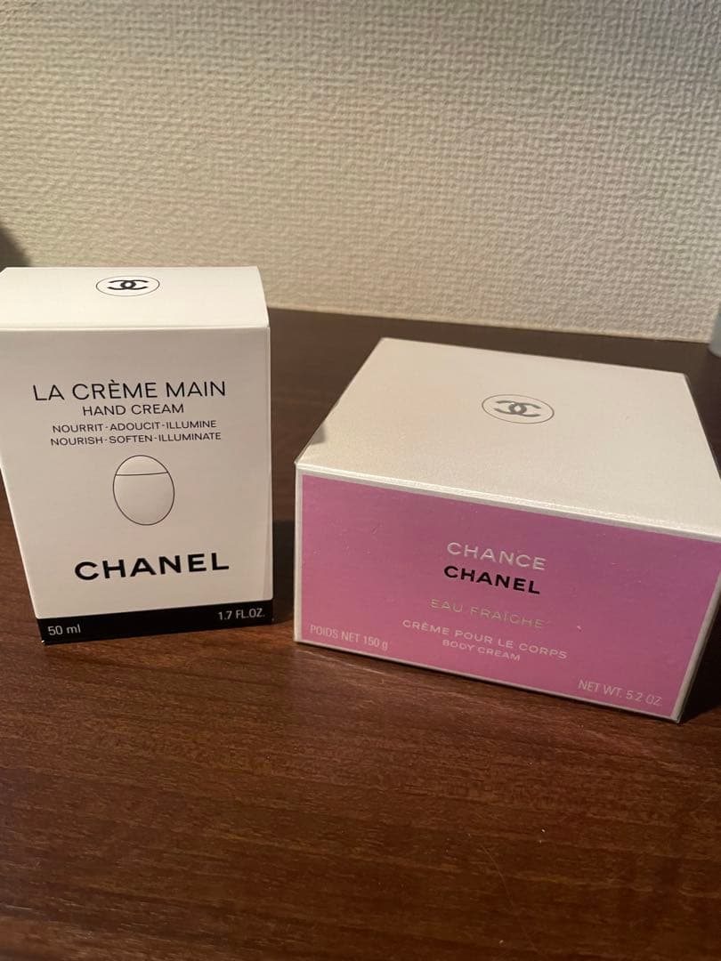 CHANEL 2点SET ボディクリーム・ハンドクリーム 未開封