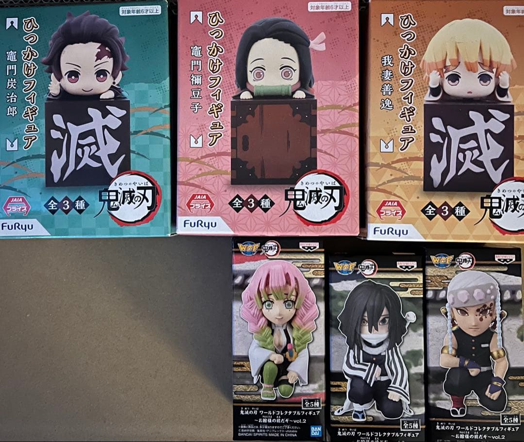 FuRyu ひっかけフィギュア 3種 他ワーコレ3種 - メルカリ