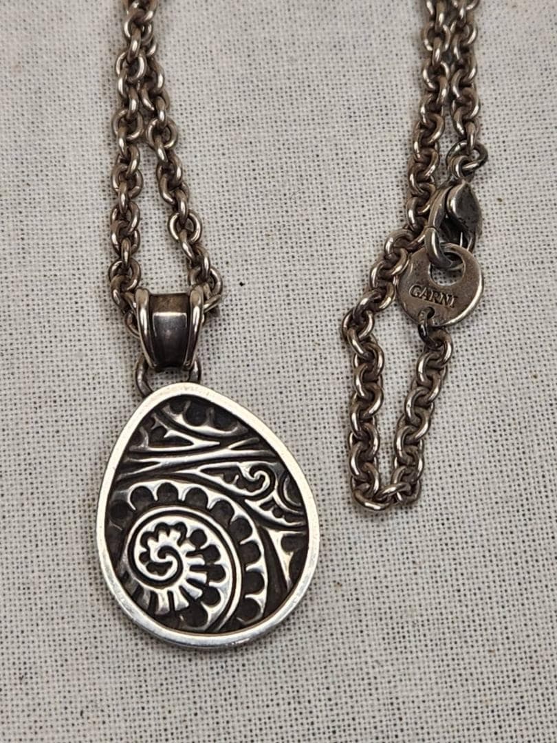 GARNI ネックレス シルバー 17.24g レア