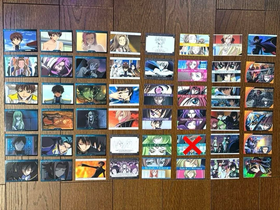 コードギアス　反逆のルルーシュ カードダス　マスターズ 47枚
