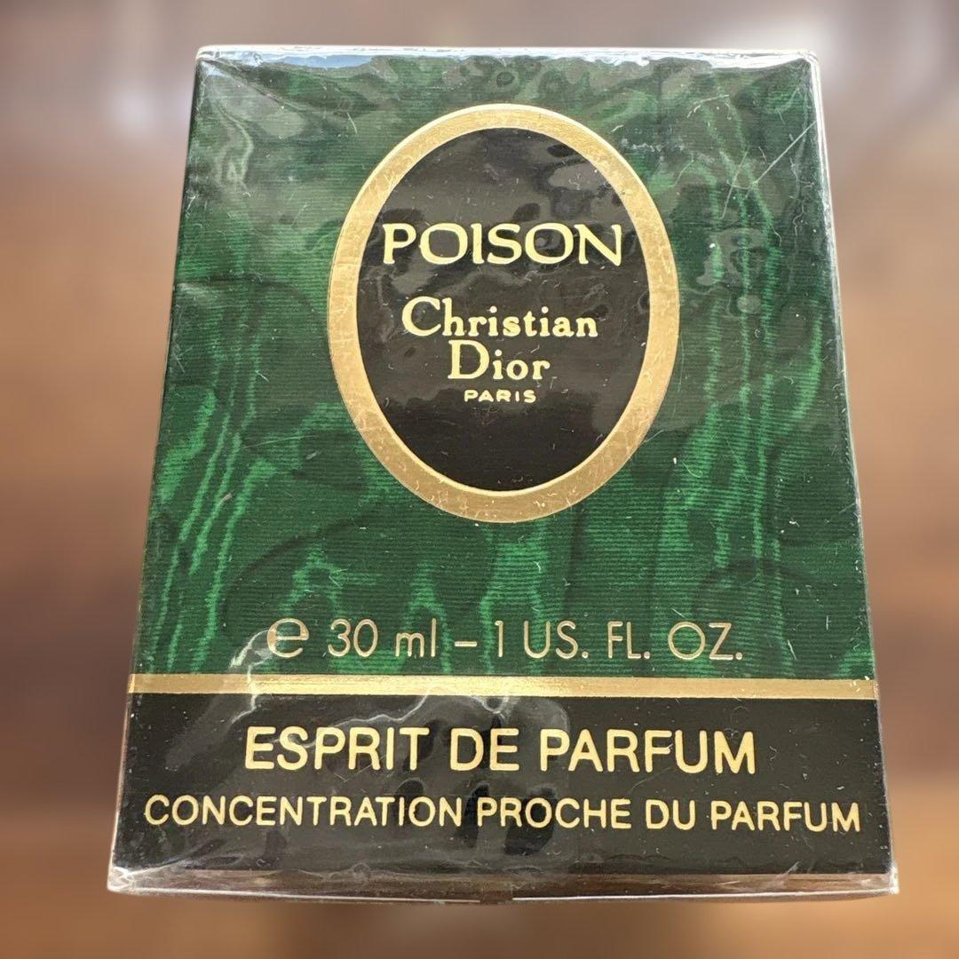 香水(ユニセックス) Christian Dior Poison Esprit de Parfum Dior Poison esprit de parfum 50 ml. Vintage 1989. Sealed bottle