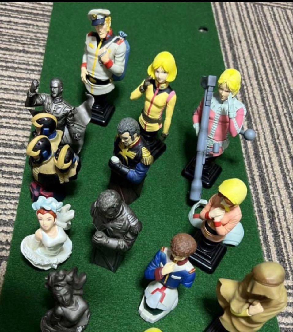 機動戦士ガンダム　1年戦争　スタチュー　フィギュアセット　ハロカプ　自宅保管美品