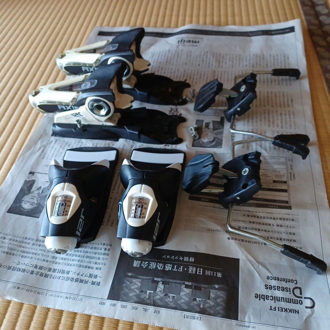 Rossignol ワイドブレーキ付き　スキービンディング ロシニョール（ROSSIGNOL）（メンズ）スキー板ビンディング付属 24