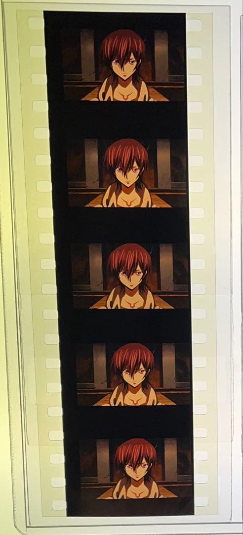 コードギアス　復活のルルーシュ　生フィルムコマ　入場者特典　L.L. コードギアス 復活のルルーシュ』Blu-ray&DVDがルルーシュの誕生日12月