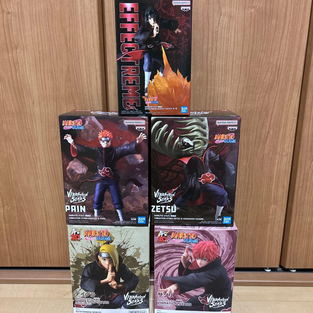 NARUTO ナルト 暁 VIBRATION STARS フィギュア 5体セット