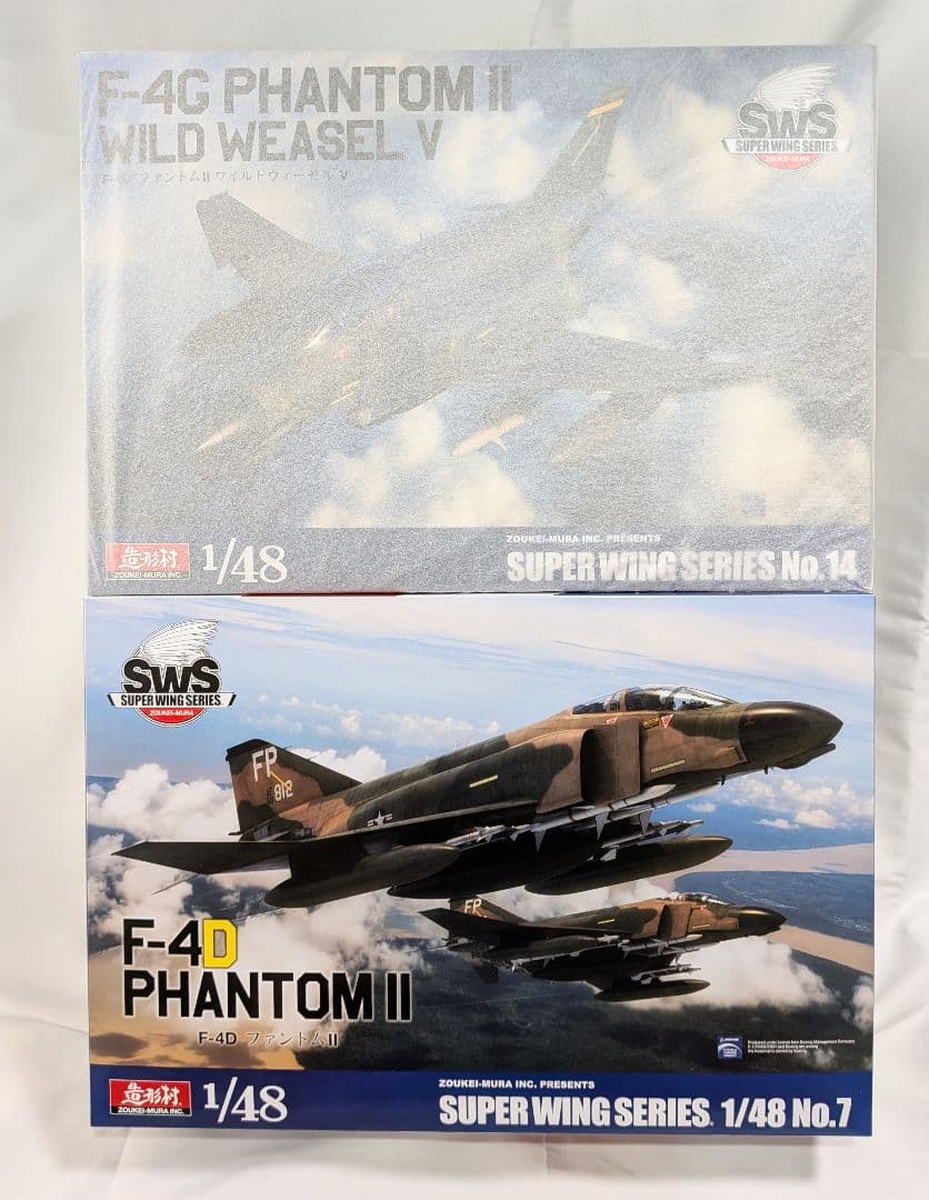 造形村 SWS 1/48 F-4D F-4G ファントム プラモデル