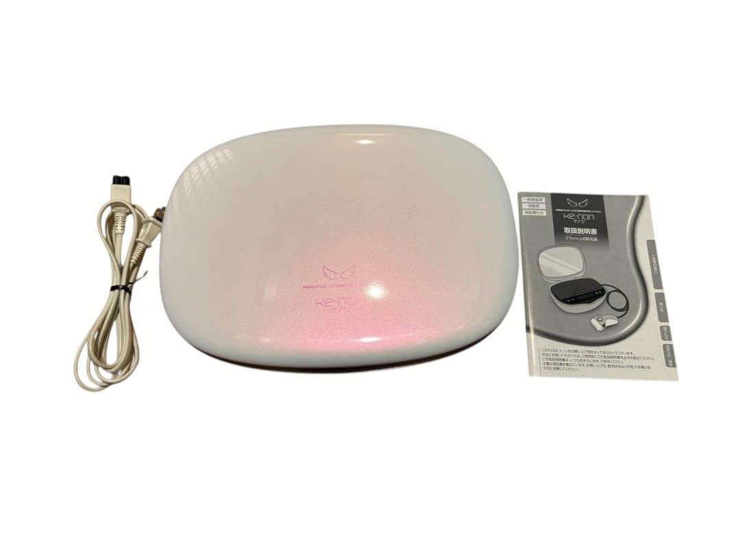 ケノン 脱毛器 ホワイト 取扱説明書付き