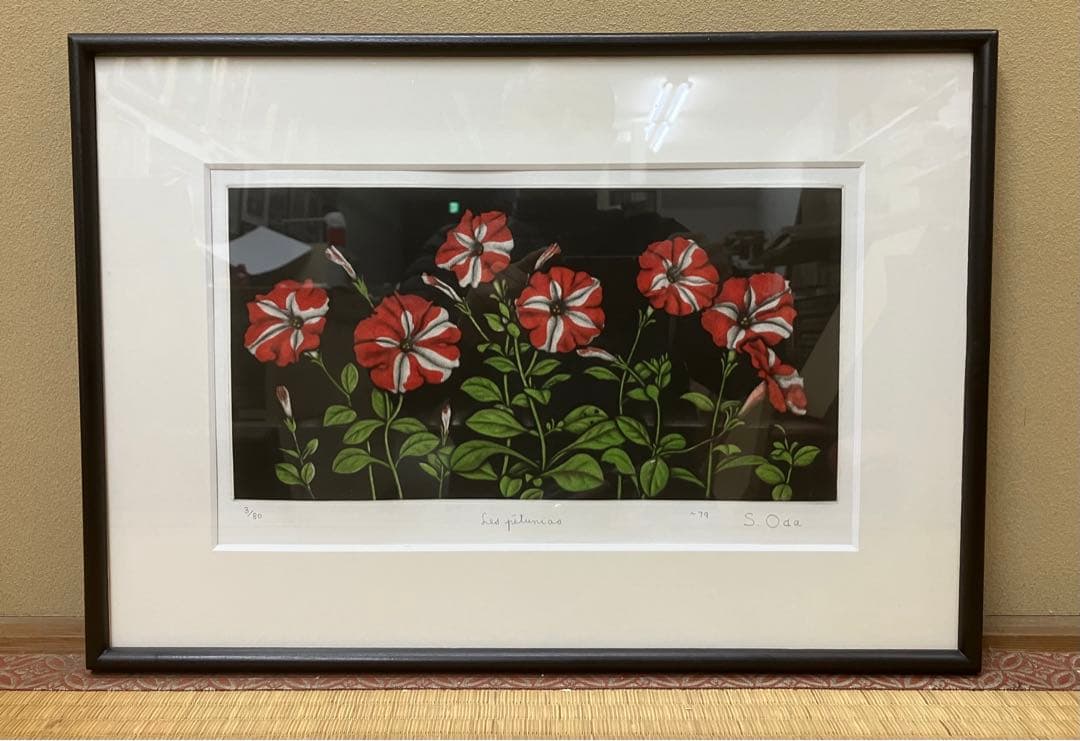 織田 繁 (おだ しげる) 銅版画 3/80