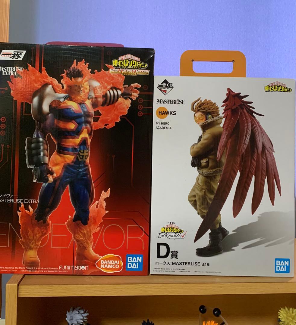 一番くじ　僕のヒーローアカデミア エンデバー ホークス フィギュアセット