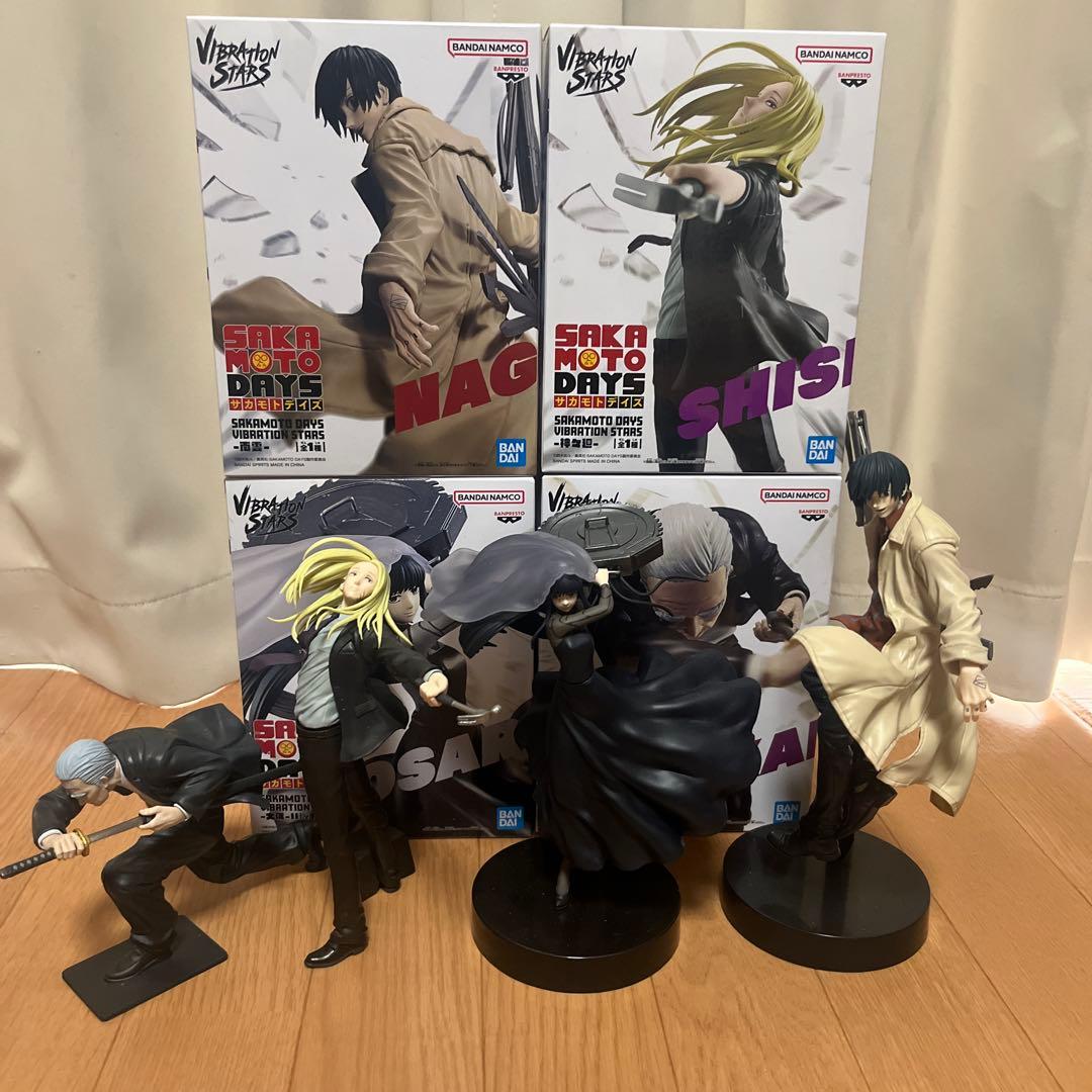 サカモトデイズ 南雲、神々廻 大佛 篁 フィギュア 4体セット - メルカリ