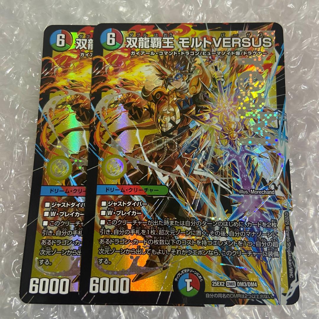 双龍覇王 モルトVERSUS 2枚 - メルカリ