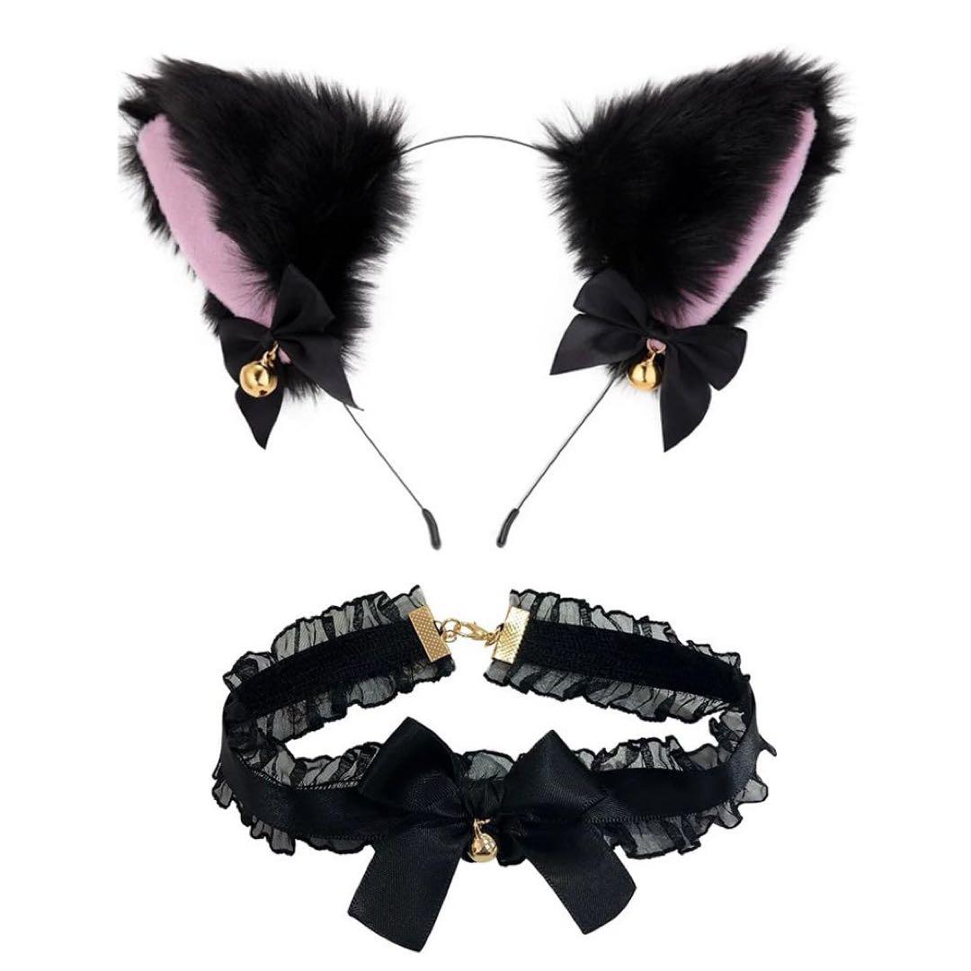 猫耳 新品 6個セット LaPeonierコラボ企画】TinyFox×適当緑 猫耳量産型女子・黒猫 1/6