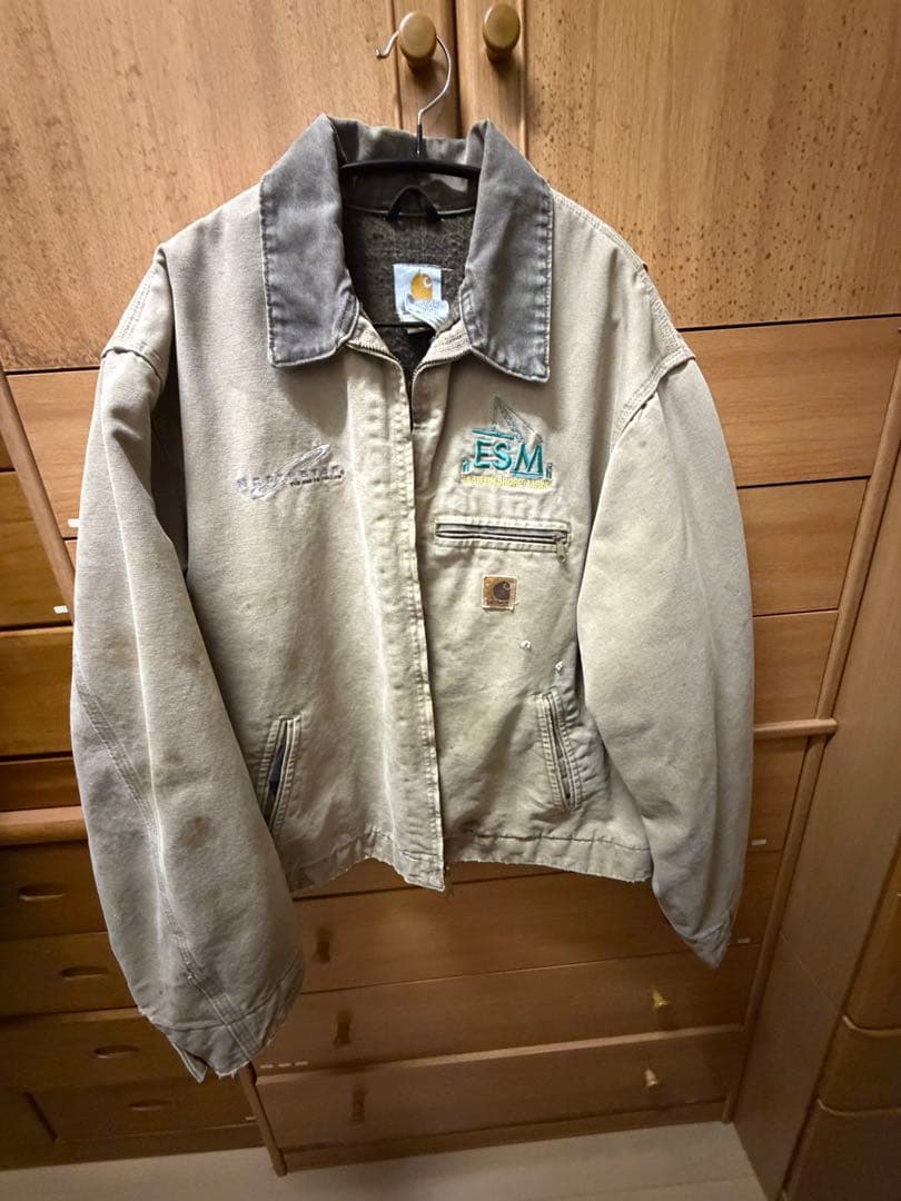 Carhartt デトロイトジャケット J97 企業ロゴ