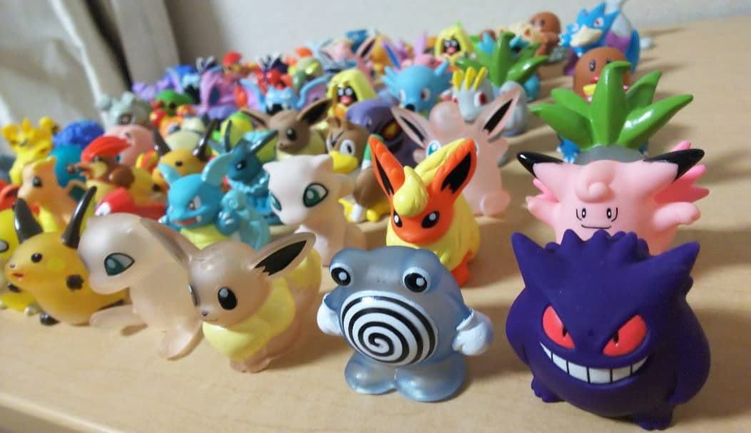 ポケモンキッズ ソフビ指人形 初代 クリア 他 - メルカリ