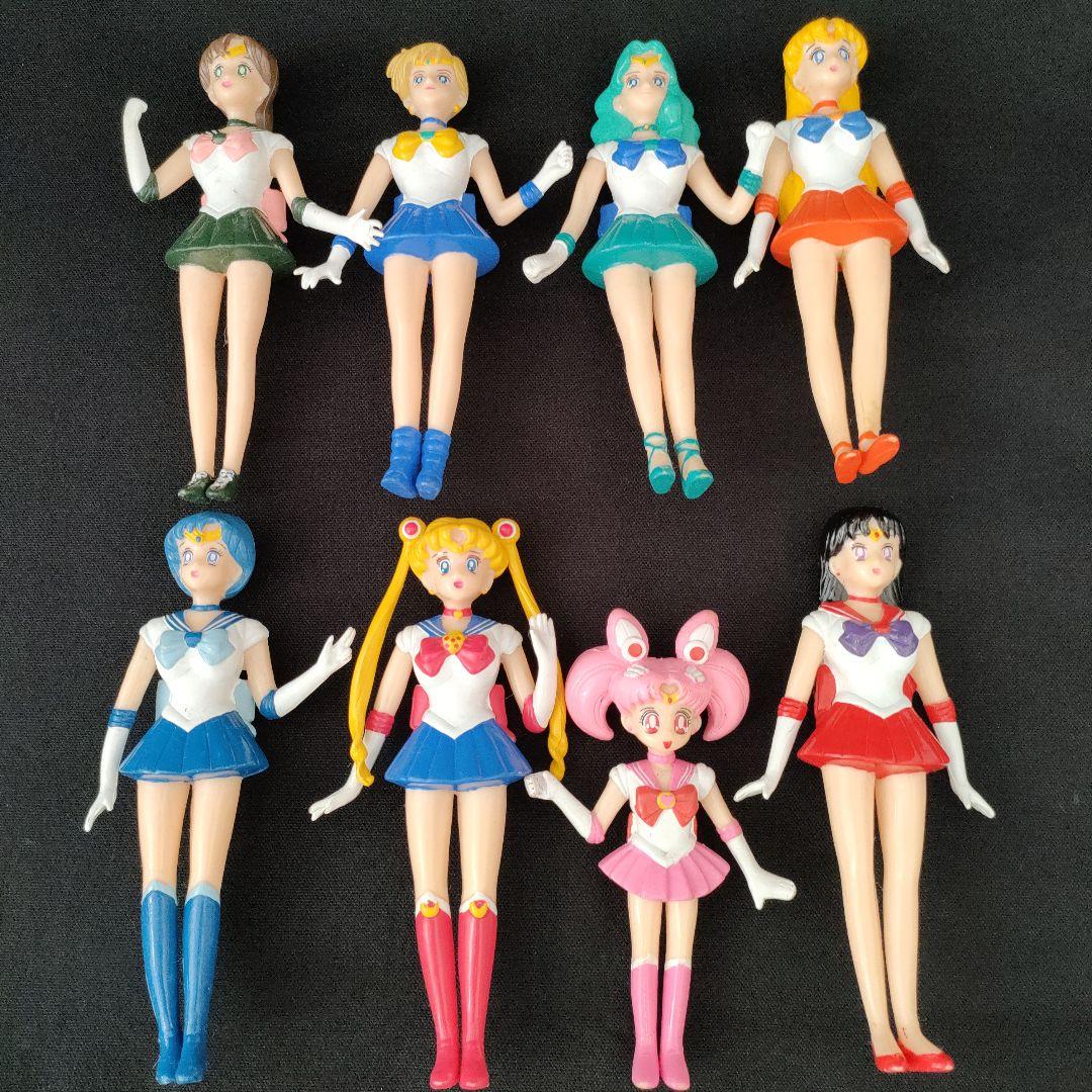 美少女戦士セーラームーン お人形 8点セット フィギュア 90年代レトロ