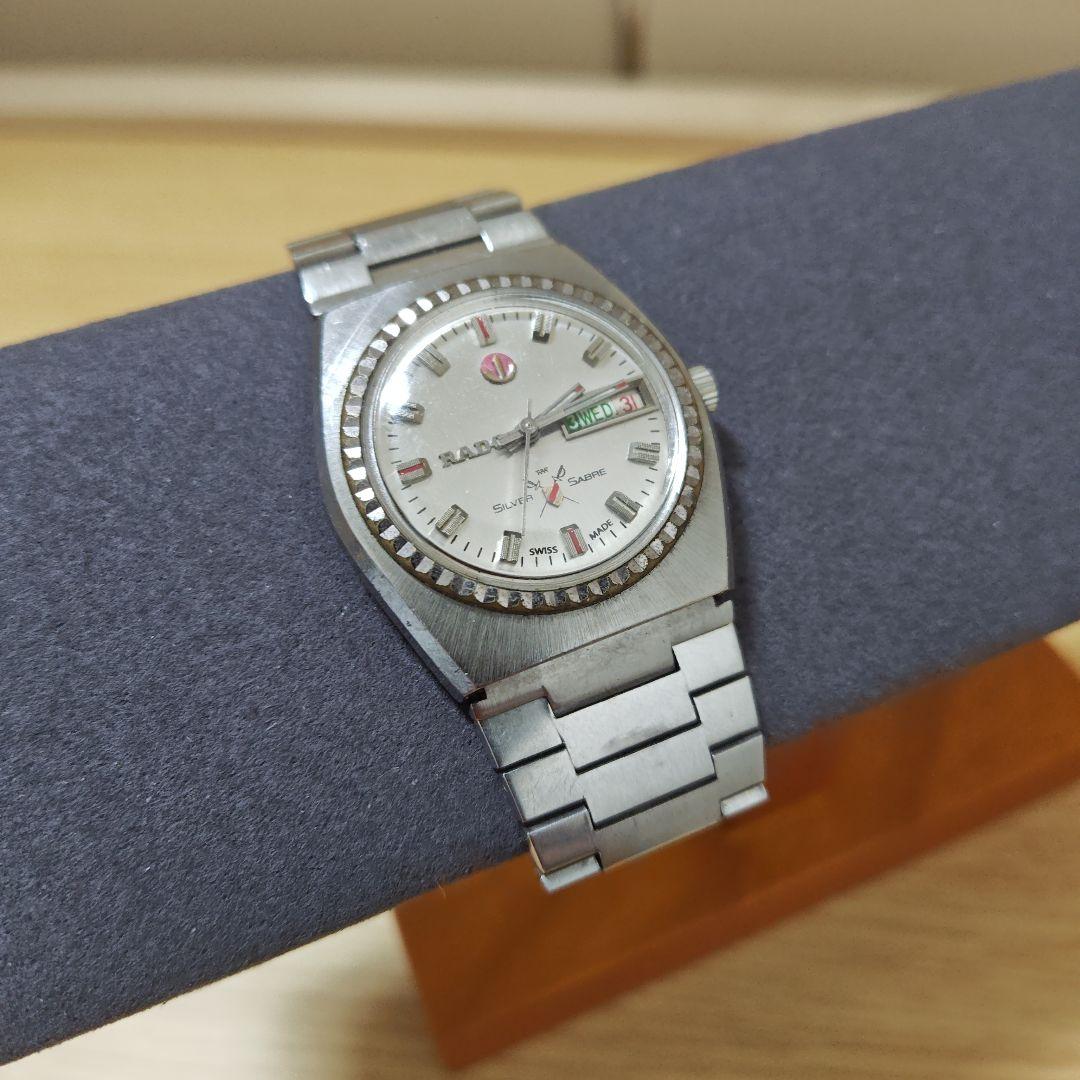 【RADO】稼働品　不働品　2個セット　シルバー　セイバー　ゴールデンセイバー