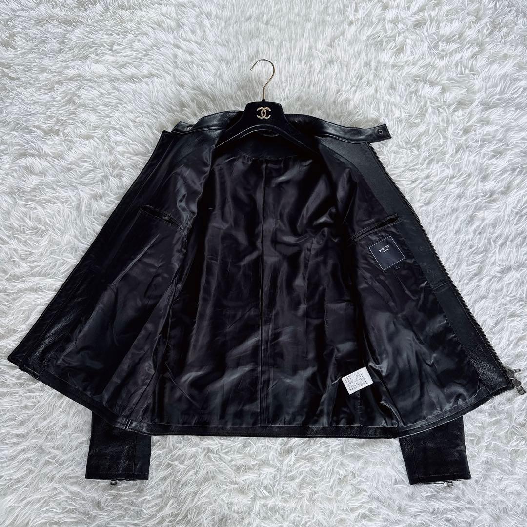 B:MING by BEAMS】羊革 シングルライダース ブラック Lサイズ - メルカリ