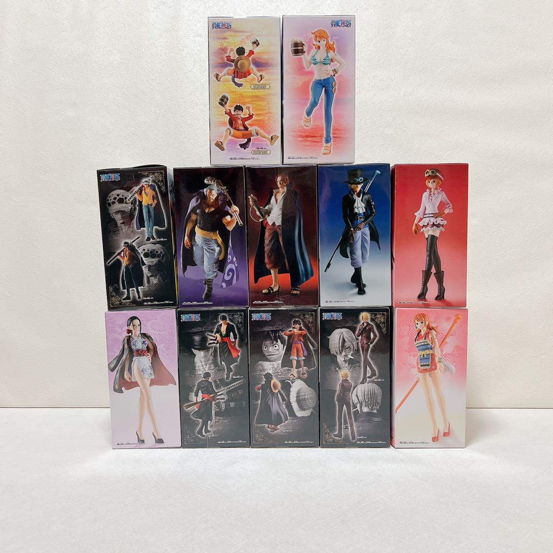新品未開封】ワンピース 出航 フィギュア 10種 宴だ 2種 12点 プライズ