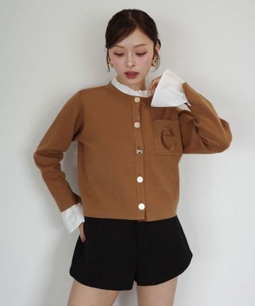 エイミー　ニットカーディガン　人気　完売