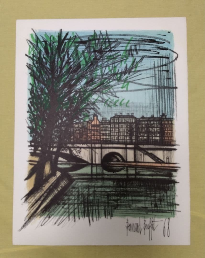 ベルナール·ビュッフェ　　 オリジナルリトグラフ