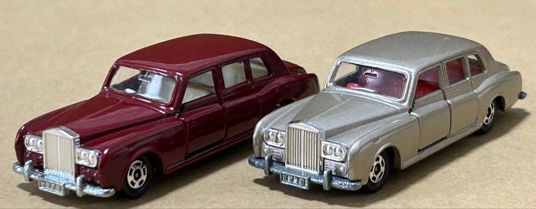 日本製 トミカ ロールスロイス ファンタムⅥ 2台セット