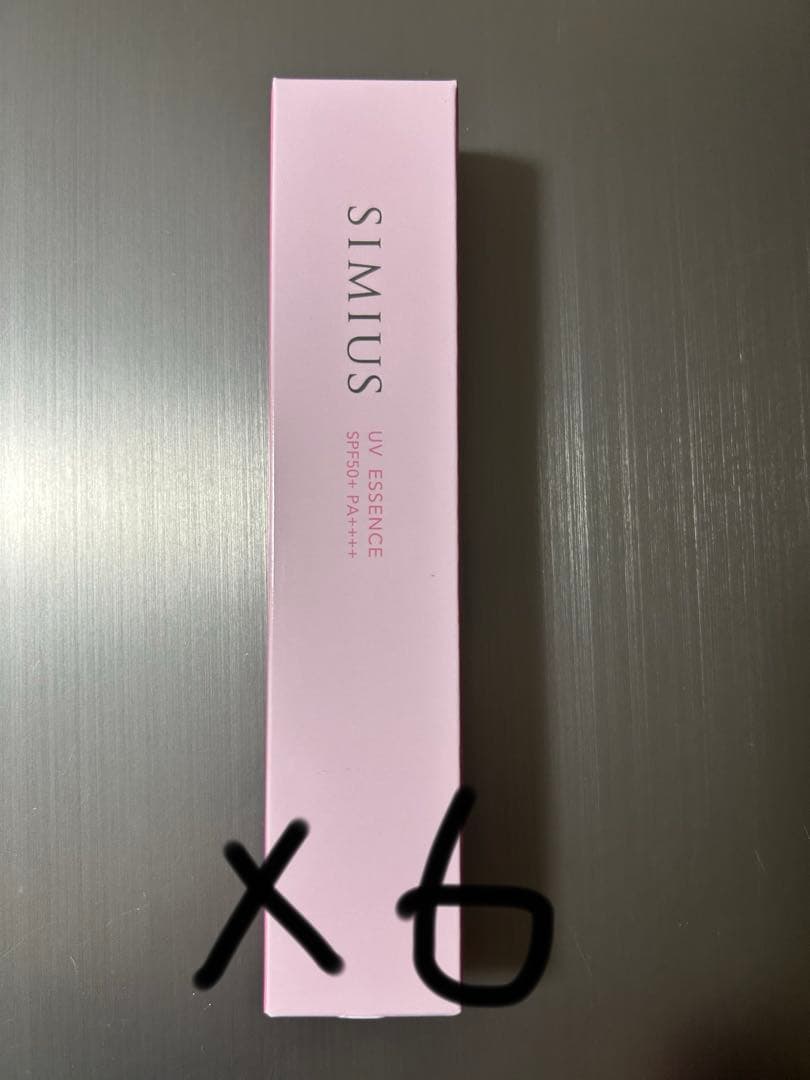 SIMIUS UV ESSENCE SPF50+ PA++++ 6本セット