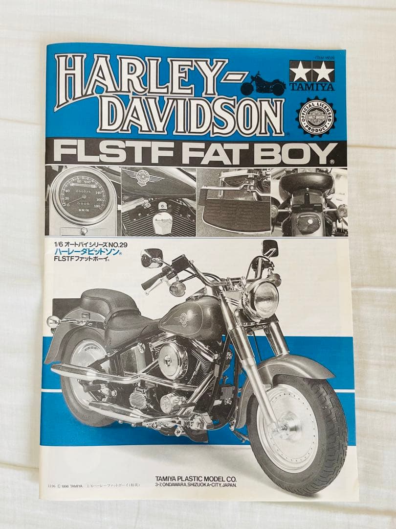 ハーレーダビッドソン FLSTF FAT BOY 1/6 プラモデル タミヤ製 - メルカリ