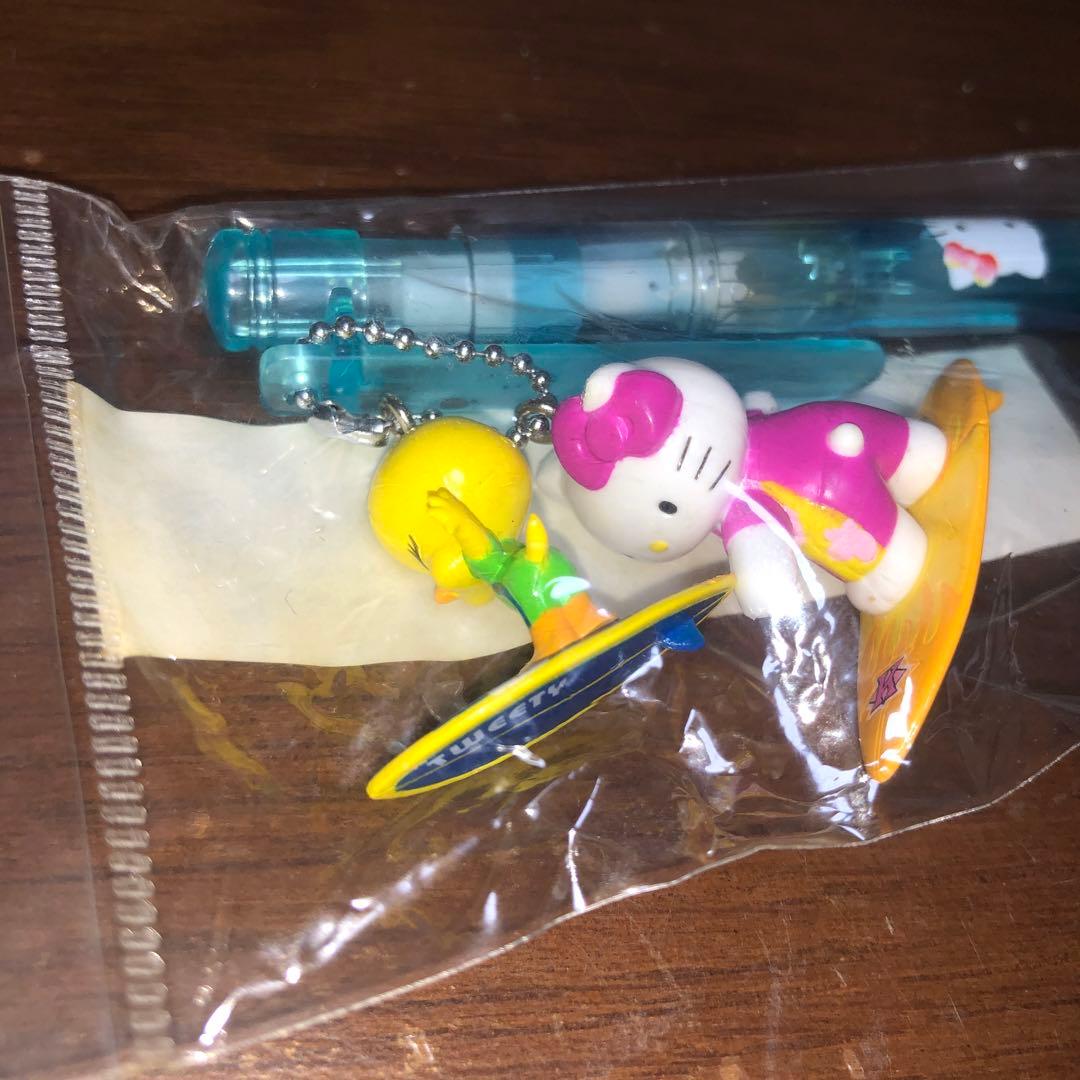 トゥイーティー ハローキティ ボールペン サーフィン